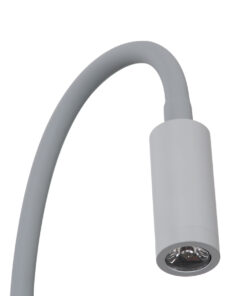 GloboStar® GOOSE 60877 Μοντέρνο Φωτιστικό Τοίχου - Απλίκα Ξενοδοχείου Bed Side LED 3W 300lm 36° AC 220-240V - Reading Light - Μ6.5 x Π15 x Υ24.5cm - Φυσικό Λευκό 4500K - Γκρι Ανθρακί - 3 Xρόνια Εγγύηση 20 60877 8
