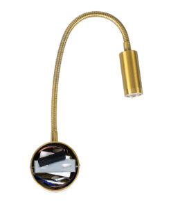 GloboStar® GOOSE 60880 Μοντέρνο Φωτιστικό Τοίχου - Απλίκα Ξενοδοχείου Bed Side LED 3W 300lm 36° AC 220-240V - Reading Light - Μ6.5 x Π15 x Υ24.5cm - Φυσικό Λευκό 4500K - Χρυσό Πλατίνα - 3 Xρόνια Εγγύηση 19 60880 7