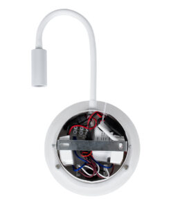 GloboStar® GOOSE 60881 Μοντέρνο Φωτιστικό Τοίχου - Απλίκα Ξενοδοχείου Bed Side LED 6W 600lm 36° & 360° AC 220-240V - Reading Light & 360° Κρυφός Φωτισμός - Φορτιστής USB 3A - Μ15.5 x Π15 x Υ30.5cm - Φυσικό Λευκό 4500K - Λευκό - 3 Xρόνια Εγγύηση 20 60881 7