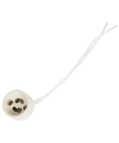 GLOBOSTAR® LAMDA 60894 Χωνευτή Στρόγγυλη Βάση Σποτ Οροφής/Μπάνιου για Λάμπα MR16/GU10 Αδιάβροχο IP65 - Λευκό Αλουμίνιο & Λευκό Γυαλί - Φ8.5 x Υ3.5cm / Q7.5cm 14 60894 8