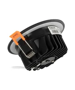 Alternative view of GLOBOSTAR® WATERA 60897 Χωνευτό Downlight Σποτ Panel LED 12W 1500lm 120° AC 220-240V Αδιάβροχο IP54 Ρυθμιζόμενο Λευκό CCT με Διακόπτη στο Σώμα 2700K/4500K/6000K Dimmable - Lumileds SMD Chip & TÜV SÜD Driver - Μαύρο Ματ - Μ10.8 x Π10.8 x Υ3.2cm / Q9cm - 3 Χρόνια Εγγύηση