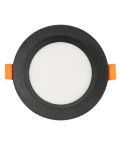 GLOBOSTAR® WATERA 60897 Χωνευτό Downlight Σποτ Panel LED 12W 1500lm 120° AC 220-240V Αδιάβροχο IP54 Ρυθμιζόμενο Λευκό CCT με Διακόπτη στο Σώμα 2700K/4500K/6000K Dimmable - Lumileds SMD Chip & TÜV SÜD Driver - Μαύρο Ματ - Μ10.8 x Π10.8 x Υ3.2cm / Q9cm - 3 Χρόνια Εγγύηση 11 60897 5