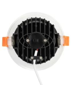 GLOBOSTAR® WATERA 60898 Χωνευτό Downlight Σποτ Panel LED 12W 1500lm 120° AC 220-240V Αδιάβροχο IP54 Ρυθμιζόμενο Λευκό CCT με Διακόπτη στο Σώμα 2700K/4500K/6000K Dimmable - Lumileds SMD Chip & TÜV SÜD Driver - Λευκό Ματ - Μ10.8 x Π10.8 x Υ3.2cm / Q9cm - 3 Χρόνια Εγγύηση 12 60898 6