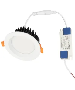 GLOBOSTAR® WATERA 60898 Χωνευτό Downlight Σποτ Panel LED 12W 1500lm 120° AC 220-240V Αδιάβροχο IP54 Ρυθμιζόμενο Λευκό CCT με Διακόπτη στο Σώμα 2700K/4500K/6000K Dimmable - Lumileds SMD Chip & TÜV SÜD Driver - Λευκό Ματ - Μ10.8 x Π10.8 x Υ3.2cm / Q9cm - 3 Χρόνια Εγγύηση 13 60898 7