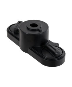 Alternative view of GloboStar® 2L-EUROTRACK 60911 Αντάπτορας Κρέμασης Φωτιστικού - Μονοφασικός 2 Καλωδίων για όλες τις Ράγες EUROTRACK AC 220-240V IP20 Μ10 x Π4 x Υ3.2cm - EUROTRACK® System 1L+1N - Θερμοπλαστικό - Μαύρο - 5 Χρόνια Εγγύηση