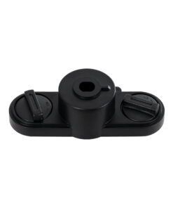 GloboStar® 2L-EUROTRACK 60911 Αντάπτορας Κρέμασης Φωτιστικού - Μονοφασικός 2 Καλωδίων για όλες τις Ράγες EUROTRACK AC 220-240V IP20 Μ10 x Π4 x Υ3.2cm - EUROTRACK® System 1L+1N - Θερμοπλαστικό - Μαύρο - 5 Χρόνια Εγγύηση 9 60911 3