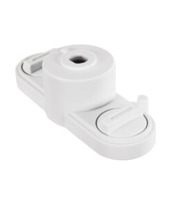 Alternative view of GloboStar® 2L-EUROTRACK 60912 Αντάπτορας Κρέμασης Φωτιστικού - Μονοφασικός 2 Καλωδίων για όλες τις Ράγες EUROTRACK AC 220-240V IP20 Μ10 x Π4 x Υ3.2cm - EUROTRACK® System 1L+1N - Θερμοπλαστικό - Λευκό - 5 Χρόνια Εγγύηση