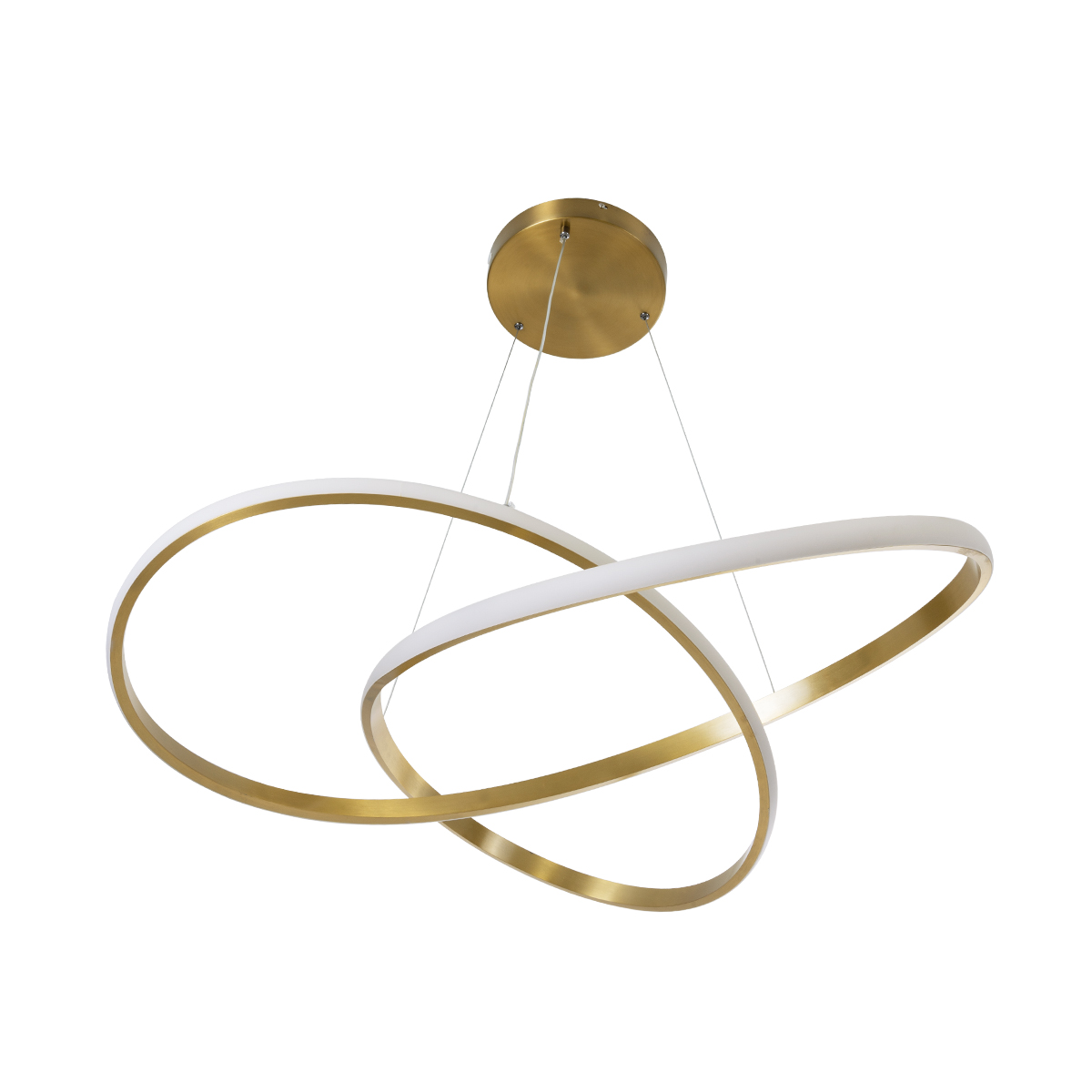 GLOBOSTAR® DEXTER 60916 Μοντέρνο Κρεμαστό Φωτιστικό Οροφής LED 90W 10080lm 300° AC 220-240V IP20 Ρυθμιζόμενο Λευκό CCT με Χειριστήριο από 2700K έως 6000K Dimmable - Lumileds SMD Chip - Χρυσό Βούρτσας - Μ73 x Π73 x Υ16cm - 3 Χρόνια Εγγύηση 7 GLOBOSTAR® DEXTER 60916 Μοντέρνο Κρεμαστό Φωτιστικό Οροφής LED 90W 10080lm 300° AC 220-240V IP20 Ρυθμιζόμενο Λευκό CCT με Χειριστήριο από 2700K έως 6000K Dimmable - Lumileds SMD Chip - Χρυσό Βούρτσας - Μ73 x Π73 x Υ16cm - 3 Χρόνια Εγγύηση - Image 5