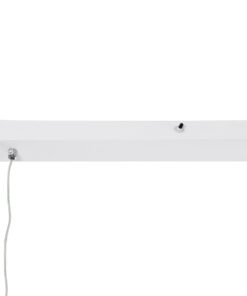 GLOBOSTAR® LINARIA 60922 Μοντέρνο Κρεμαστό Φωτιστικό Οροφής LED 36W 4150lm 200° AC 220-240V IP20 Ρυθμιζόμενο Λευκό CCT με Χειριστήριο από 2700K έως 6000K Dimmable - Lumileds SMD Chip - Λευκό - Μ120 x Π2 x Υ10cm - 3 Χρόνια Εγγύηση 16 60922 5