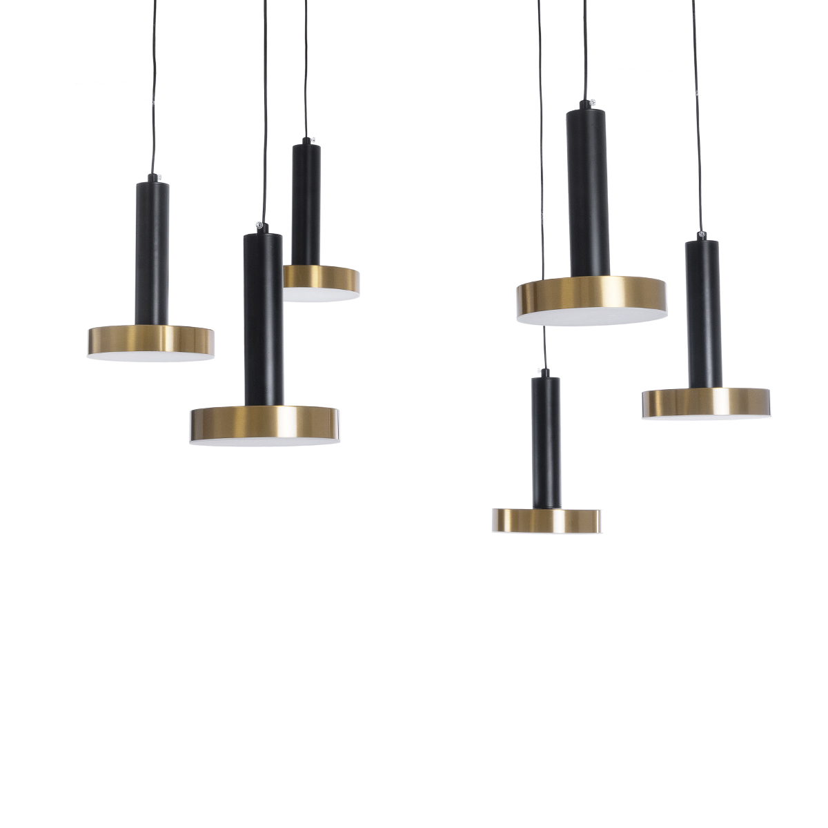 GLOBOSTAR® ZANE 60935 Μοντέρνο Κρεμαστό Φωτιστικό Οροφής LED 100W 11200lm 120° AC 220-240V IP20 Ρυθμιζόμενο Λευκό CCT με Χειριστήριο από 2700K έως 6000K Dimmable - Lumileds SMD Chip - Μαύρο & Χρυσό - Μ80 x Π80 x Υ20cm - 3 Χρόνια Εγγύηση 4 GLOBOSTAR® ZANE 60935 Μοντέρνο Κρεμαστό Φωτιστικό Οροφής LED 100W 11200lm 120° AC 220-240V IP20 Ρυθμιζόμενο Λευκό CCT με Χειριστήριο από 2700K έως 6000K Dimmable - Lumileds SMD Chip - Μαύρο & Χρυσό - Μ80 x Π80 x Υ20cm - 3 Χρόνια Εγγύηση - Image 2