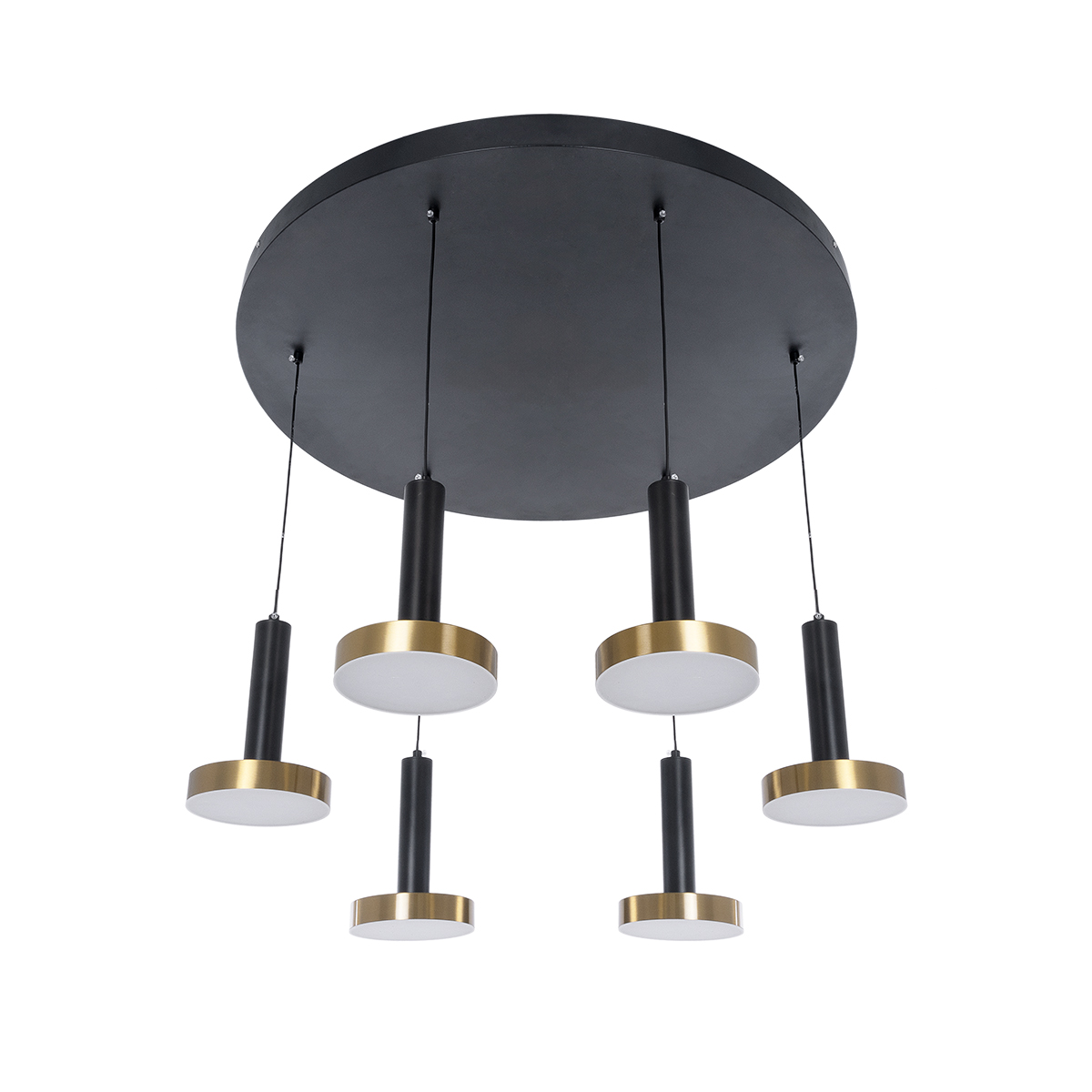 GLOBOSTAR® ZANE 60935 Μοντέρνο Κρεμαστό Φωτιστικό Οροφής LED 100W 11200lm 120° AC 220-240V IP20 Ρυθμιζόμενο Λευκό CCT με Χειριστήριο από 2700K έως 6000K Dimmable - Lumileds SMD Chip - Μαύρο & Χρυσό - Μ80 x Π80 x Υ20cm - 3 Χρόνια Εγγύηση 6 GLOBOSTAR® ZANE 60935 Μοντέρνο Κρεμαστό Φωτιστικό Οροφής LED 100W 11200lm 120° AC 220-240V IP20 Ρυθμιζόμενο Λευκό CCT με Χειριστήριο από 2700K έως 6000K Dimmable - Lumileds SMD Chip - Μαύρο & Χρυσό - Μ80 x Π80 x Υ20cm - 3 Χρόνια Εγγύηση - Image 4