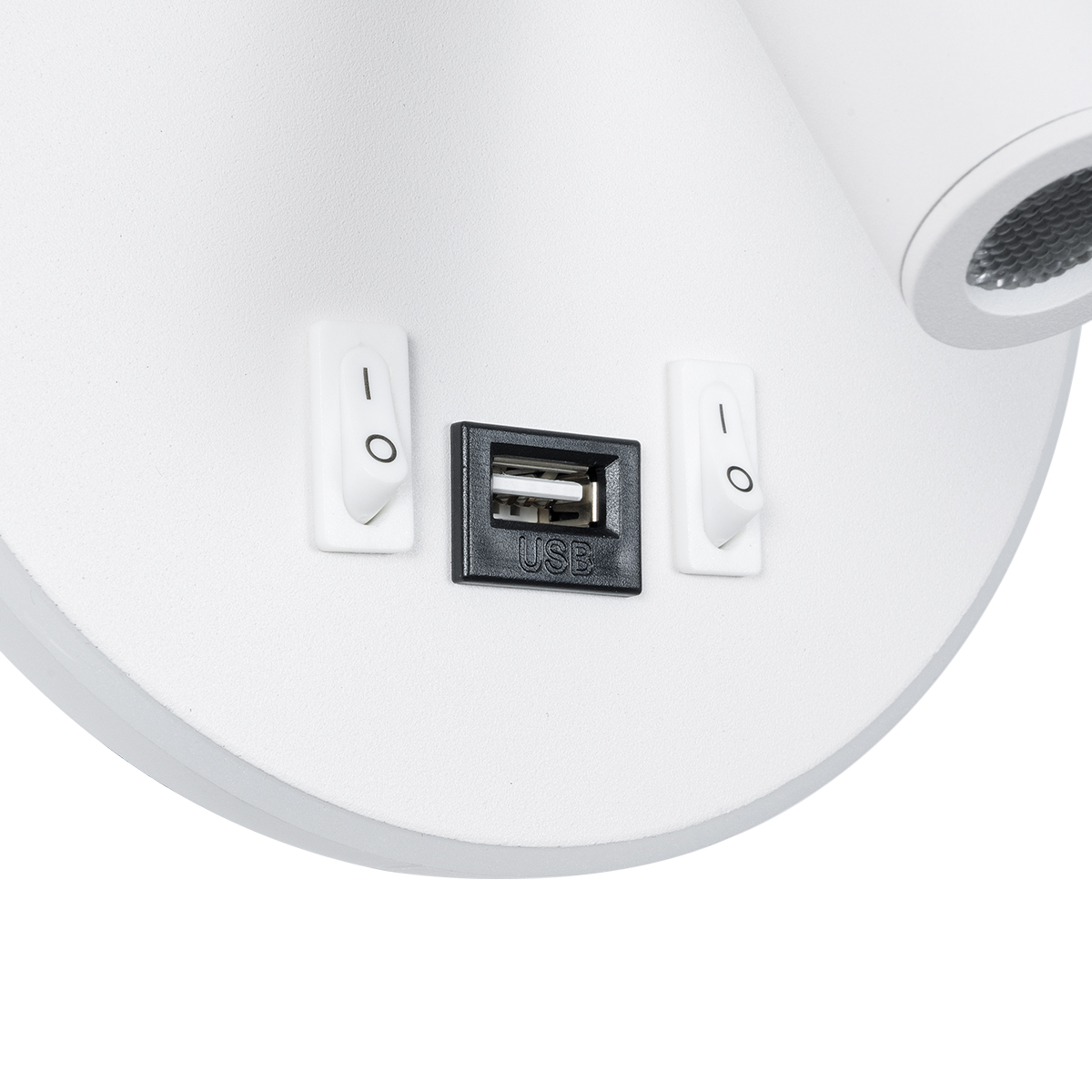 GloboStar® LADY-R 60939 Μοντέρνο Φωτιστικό Τοίχου - Απλίκα Ξενοδοχείου Bed Side LED 6W 600lm 36° & 360° AC 220-240V - Reading Light & Κρυφός Φωτισμός - Φορτιστής USB 3A - Φ15 x Υ7cm - Φυσικό Λευκό 4500K - Λευκό - 3 Χρόνια Εγγύηση 6 GloboStar® LADY-R 60939 Μοντέρνο Φωτιστικό Τοίχου - Απλίκα Ξενοδοχείου Bed Side LED 6W 600lm 36° & 360° AC 220-240V - Reading Light & Κρυφός Φωτισμός - Φορτιστής USB 3A - Φ15 x Υ7cm - Φυσικό Λευκό 4500K - Λευκό - 3 Χρόνια Εγγύηση - Image 4