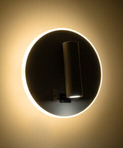 GloboStar® LADY-R 60939 Μοντέρνο Φωτιστικό Τοίχου - Απλίκα Ξενοδοχείου Bed Side LED 6W 600lm 36° & 360° AC 220-240V - Reading Light & Κρυφός Φωτισμός - Φορτιστής USB 3A - Φ15 x Υ7cm - Φυσικό Λευκό 4500K - Λευκό - 3 Χρόνια Εγγύηση 16 60938 7