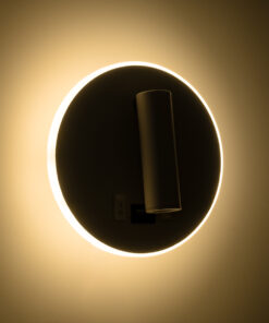 GloboStar® LADY-R 60939 Μοντέρνο Φωτιστικό Τοίχου - Απλίκα Ξενοδοχείου Bed Side LED 6W 600lm 36° & 360° AC 220-240V - Reading Light & Κρυφός Φωτισμός - Φορτιστής USB 3A - Φ15 x Υ7cm - Φυσικό Λευκό 4500K - Λευκό - 3 Χρόνια Εγγύηση 17 60938 8