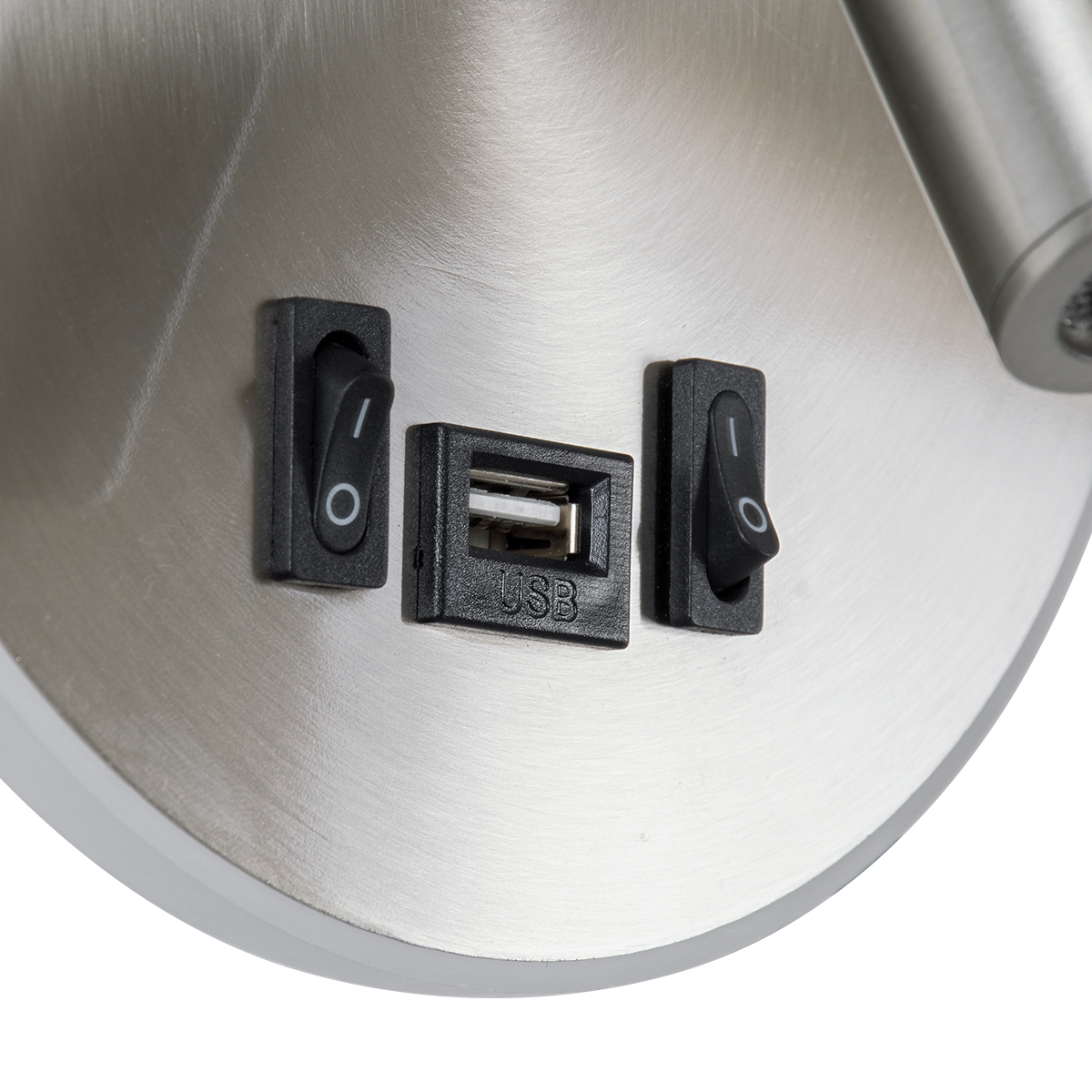 GloboStar® LADY-R 60941 Μοντέρνο Φωτιστικό Τοίχου - Απλίκα Ξενοδοχείου Bed Side LED 6W 600lm 36° & 360° AC 220-240V - Reading Light & Κρυφός Φωτισμός - Φορτιστής USB 3A - Φ15 x Υ7cm - Φυσικό Λευκό 4500K - Νίκελ Βούρτσας - 3 Χρόνια Εγγύηση 8 GloboStar® LADY-R 60941 Μοντέρνο Φωτιστικό Τοίχου - Απλίκα Ξενοδοχείου Bed Side LED 6W 600lm 36° & 360° AC 220-240V - Reading Light & Κρυφός Φωτισμός - Φορτιστής USB 3A - Φ15 x Υ7cm - Φυσικό Λευκό 4500K - Νίκελ Βούρτσας - 3 Χρόνια Εγγύηση - Image 6