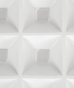 GloboStar® ZEUS 60968 Χωνευτό LED Panel 60x60cm 48W 7440lm 120° CRI≥86Ra UGR<19 Anti-Glare Shield Diffuser AC 220-240V IP44 Μ60 x Π60 x Υ3.3cm - Ψυχρό Λευκό 6000K - Bridgelux High Lumen Chips - TÜV Certified Driver - 5 Years Warranty 27 60968 12