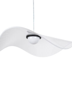 GLOBOSTAR® ACRYLICA 60975 Μοντέρνο Κρεμαστό Φωτιστικό Οροφής LED 20W 2240lm 360° AC 220-240V IP20 Ρυθμιζόμενο Λευκό CCT με On/Off 2700K/4500K/6000K - Lumileds SMD Chip - Διάφανο & Μαύρο - Μ60 x Π60 x Υ15cm - 3 Χρόνια Εγγύηση 25 60975 9