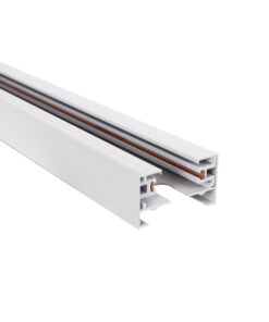 Alternative view of GloboStar® 2L-EUROTRACK 60985-3Μ Μονοφασική Ράγα 2 Καλωδίων για Σποτ Ράγας LED AC 220-240V IP20 Μ300 x Π3.4 x Υ2cm - EUROTRACK® System 1L+1N - Αλουμίνιο - Λευκό - 3 Μέτρα - 5 Χρόνια Εγγύηση