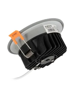 Alternative view of GLOBOSTAR® WATERA 60986 Χωνευτό Downlight Σποτ Panel LED 12W 1500lm 120° AC 220-240V Αδιάβροχο IP54 Ρυθμιζόμενο Λευκό CCT με Διακόπτη στο Σώμα 2700K/4500K/6000K Dimmable - Lumileds SMD Chip & TÜV SÜD Driver - Γκρι Ανθρακί Ματ - Μ10.8 x Π10.8 x Υ3.2cm / Q9cm - 3 Χρόνια Εγγύηση