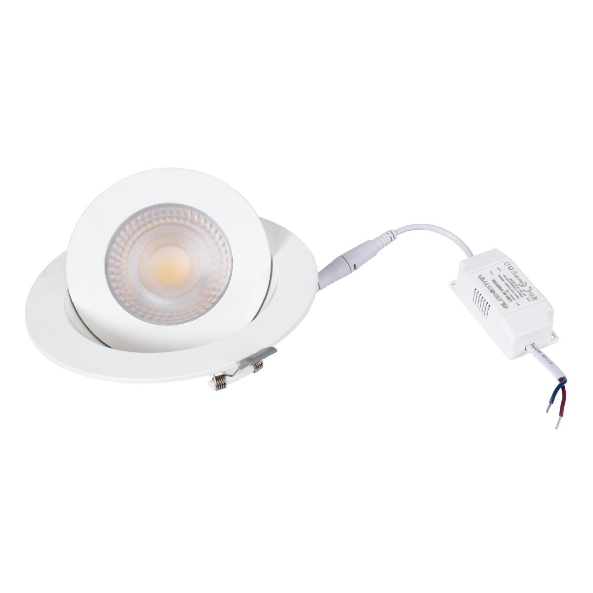 GloboStar® LEXIS JOINT 60989 Χωνευτό LED Κινούμενο Spot Downlight 12W 1140lm 45° AC 220-240V IP44 Φ15.8cm x Υ4.1cm - Στρόγγυλο - Λευκό - Θερμό Λευκό 2700K - Bridgelux Chip - TÜV Certified Driver - 5 Years Warranty 12 GloboStar® LEXIS JOINT 60989 Χωνευτό LED Κινούμενο Spot Downlight 12W 1140lm 45° AC 220-240V IP44 Φ15.8cm x Υ4.1cm - Στρόγγυλο - Λευκό - Θερμό Λευκό 2700K - Bridgelux Chip - TÜV Certified Driver - 5 Years Warranty - Image 10