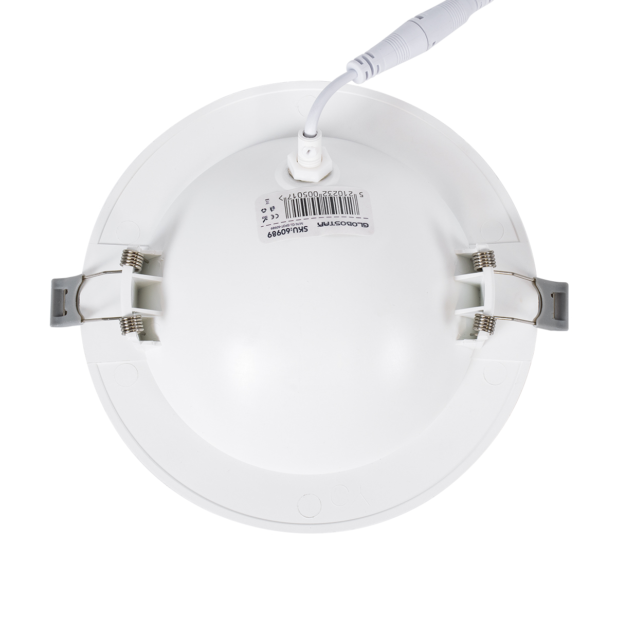 GloboStar® LEXIS JOINT 60989 Χωνευτό LED Κινούμενο Spot Downlight 12W 1140lm 45° AC 220-240V IP44 Φ15.8cm x Υ4.1cm - Στρόγγυλο - Λευκό - Θερμό Λευκό 2700K - Bridgelux Chip - TÜV Certified Driver - 5 Years Warranty 8 GloboStar® LEXIS JOINT 60989 Χωνευτό LED Κινούμενο Spot Downlight 12W 1140lm 45° AC 220-240V IP44 Φ15.8cm x Υ4.1cm - Στρόγγυλο - Λευκό - Θερμό Λευκό 2700K - Bridgelux Chip - TÜV Certified Driver - 5 Years Warranty - Image 6