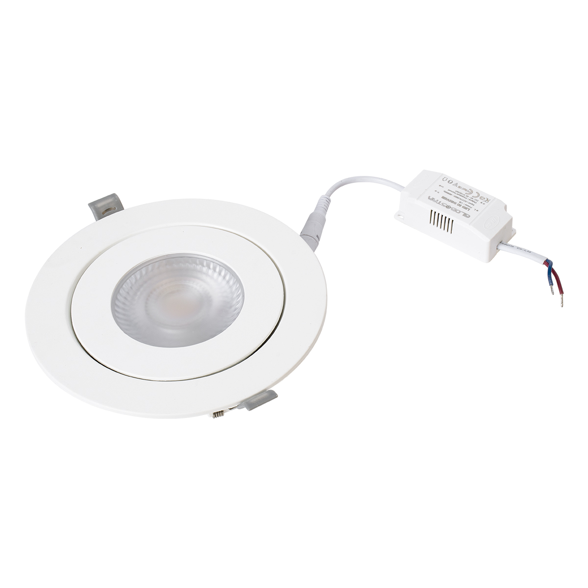 GloboStar® LEXIS JOINT 60989 Χωνευτό LED Κινούμενο Spot Downlight 12W 1140lm 45° AC 220-240V IP44 Φ15.8cm x Υ4.1cm - Στρόγγυλο - Λευκό - Θερμό Λευκό 2700K - Bridgelux Chip - TÜV Certified Driver - 5 Years Warranty 11 GloboStar® LEXIS JOINT 60989 Χωνευτό LED Κινούμενο Spot Downlight 12W 1140lm 45° AC 220-240V IP44 Φ15.8cm x Υ4.1cm - Στρόγγυλο - Λευκό - Θερμό Λευκό 2700K - Bridgelux Chip - TÜV Certified Driver - 5 Years Warranty - Image 9