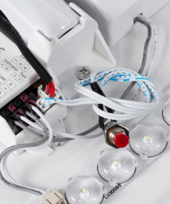 GloboStar® EMERGANO 60993 Πλαφονιέρα Οροφής LED 30W 2850lm 120° AC 220-240V με Ενσωματωμένο Σύστημα Emergency Li-ion 3450mAh/12.8Wh με Αυτονομία 3hrs - Αδιάβροχη IP54 Φ38 x Υ5.3cm Φυσικό Λευκό 4500K - Λευκό - Bridgelux Chips - 3 Years Warranty 32 60993 14