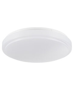 GloboStar® EMERGANO 60993 Πλαφονιέρα Οροφής LED 30W 2850lm 120° AC 220-240V με Ενσωματωμένο Σύστημα Emergency Li-ion 3450mAh/12.8Wh με Αυτονομία 3hrs - Αδιάβροχη IP54 Φ38 x Υ5.3cm Φυσικό Λευκό 4500K - Λευκό - Bridgelux Chips - 3 Years Warranty 22 60993 4