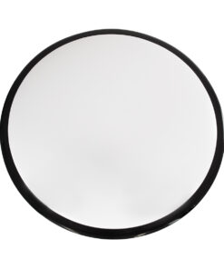 GloboStar® TUFFIN 60999 Πλαφονιέρα Οροφής LED 36W 3960lm 120° AC 220-240V Αδιάβροχη IP54 Φ48 x Υ6.5cm Φυσικό Λευκό 4500K - Μαύρο - Bridgelux Chips - 3 Years Warranty 14 60999 4