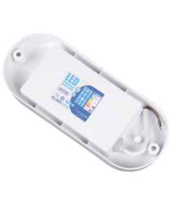 GloboStar® HOMIE 61000 LED Πλαφονιέρα Οροφής - Τοίχου Οβάλ 11W 960lm 150° AC 220-240V Αδιάβροχο IP65 Μ17 x Π7 x Υ4.5cm Ψυχρό Λευκό 6000K - 3 Years Warranty 14 61000 6