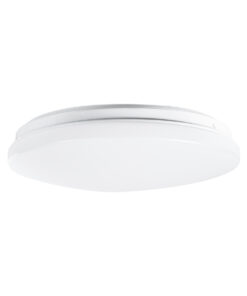 GloboStar® CELANO 61005 LED Πλαφονιέρα Οροφής Στρόγγυλη Φ26 20W 2000lm 120° AC 220-240V Αδιάβροχη IP54 Φ26 x Υ6cm Ψυχρό Λευκό 6000K - 3 Χρόνια Εγγύηση 12 61005 3
