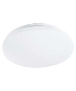 GloboStar® CELANO 61005 LED Πλαφονιέρα Οροφής Στρόγγυλη Φ26 20W 2000lm 120° AC 220-240V Αδιάβροχη IP54 Φ26 x Υ6cm Ψυχρό Λευκό 6000K - 3 Χρόνια Εγγύηση 13 61005 4