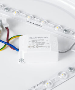 GloboStar® CELANO 61005 LED Πλαφονιέρα Οροφής Στρόγγυλη Φ26 20W 2000lm 120° AC 220-240V Αδιάβροχη IP54 Φ26 x Υ6cm Ψυχρό Λευκό 6000K - 3 Χρόνια Εγγύηση 17 61005 8