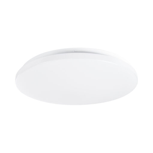 GloboStar® GloboStar® CELANO 61008 LED Πλαφονιέρα Οροφής Στρόγγυλη Φ33 30W 3000lm 120° AC 220-240V Αδιάβροχη IP54 Φ33 x Υ6cm Ψυχρό Λευκό 6000K - 3 Χρόνια Εγγύηση
