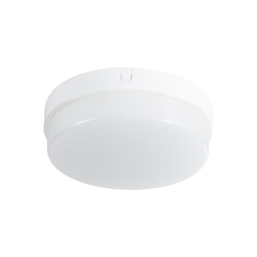 GloboStar® GloboStar® REVANO 61014 LED Πλαφονιέρα Οροφής Στρόγγυλη Φ17 15W 1500lm 180° AC 220-240V Αδιάβροχη IP54 Φ17 x Υ5cm Ψυχρό Λευκό 6000K - 2 Χρόνια Εγγύηση
