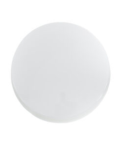GloboStar® REVANO 61016 LED Πλαφονιέρα Οροφής Στρόγγυλη Φ17 15W 1350lm 180° AC 220-240V Αδιάβροχη IP54 Φ17 x Υ5cm Θερμό Λευκό 2700K - 2 Χρόνια Εγγύηση 12 61016 6