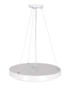 GLOBOSTAR® CASPER 61018 Μοντέρνο Κρεμαστό Φωτιστικό Οροφής LED 76W 8372lm 120° AC 220-240V IP20 Ρυθμιζόμενο Λευκό CCT με Χειριστήριο από 2700K έως 6000K Dimmable - Lumileds SMD Chip - Λευκό - Μ45 x Π45 x Υ5.5cm - 3 Χρόνια Εγγύηση 18 61018 5