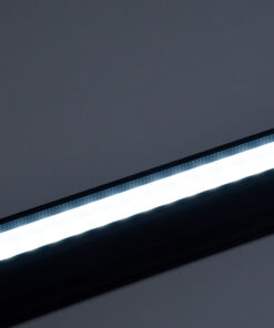 GloboStar® MARKET 61020-S Γραμμικό Φωτιστικό Οροφής Linear LED 18W 2230lm 60° AC 220-240V Μ120 x Π2 x Υ4cm Ψυχρό Λευκό 6000K - Μαύρο - 3 Years Warranty 25 61020 12