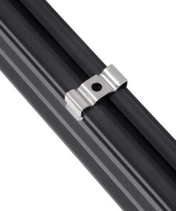 GloboStar® MARKET 61021-S Γραμμικό Φωτιστικό Οροφής Linear LED 18W 2200lm 60° AC 220-240V Μ120 x Π2 x Υ4cm Φυσικό Λευκό 4500K - Μαύρο - 3 Years Warranty 22 61021 9