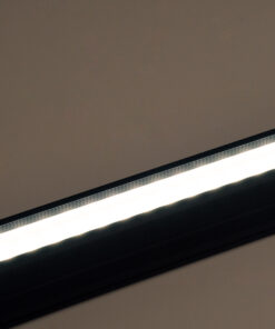 GloboStar® MARKET 61022-S Γραμμικό Φωτιστικό Οροφής Linear LED 18W 2170lm 60° AC 220-240V Μ120 x Π2 x Υ4cm Θερμό Λευκό 2700K - Μαύρο - 3 Years Warranty 25 61022 12