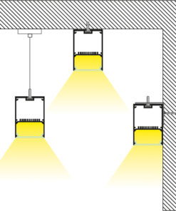 GloboStar® ORION 61031-W Γραμμικό Φωτιστικό Τοίχου - Απλίκα Linear LED CCT 72W 8600lm 120° AC 220-240V Μ120 x Π5.5 x Υ7cm - Εναλλαγή Φωτισμού μέσω Τηλεχειριστηρίου All In One Ψυχρό 6000k+Φυσικό 4500k+Θερμό 2700k Dimmable - Λευκό - 3 Years Warranty 20 61031 11