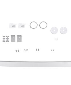 GLOBOSTAR® ORION 61031-P Μοντέρνο Γραμμικό Κρεμαστό Φωτιστικό Οροφής LED 72W 8600lm 120° AC 220-240V IP20 Ρυθμιζόμενο Λευκό CCT με Χειριστήριο από 2700K έως 6000K Dimmable - Lumileds SMD Chip - Λευκό - Μ120 x Π5.5 x Υ7cm - 3 Χρόνια Εγγύηση 23 61031 12