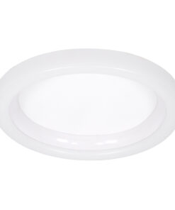 Alternative view of GloboStar® ARIANA 61035 Πλαφονιέρα Οροφής Κύκλος LED CCT 55W 6376lm 120° AC 220-240V - Εναλλαγή Φωτισμού μέσω Τηλεχειριστηρίου All In One Ψυχρό Λευκό 6000k+Φυσικό Λευκό 4500k+Θερμό Λευκό 2700k Dimmable Φ48cm - Λευκό - 3 Years Warranty