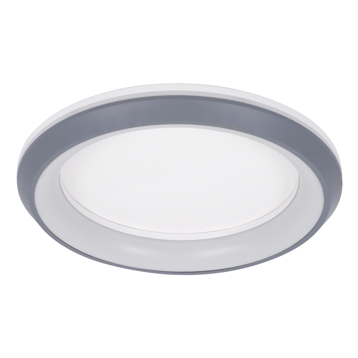GloboStar® MELINA 61042 Πλαφονιέρα Οροφής Κύκλος LED CCT 55W 6376lm 120° AC 220-240V - Εναλλαγή Φωτισμού μέσω Τηλεχειριστηρίου All In One Ψυχρό Λευκό 6000k+Φυσικό Λευκό 4500k+Θερμό Λευκό 2700k Dimmable Φ48cm - Γκρι Ανθρακί - 3 Years Warranty 4 GloboStar® MELINA 61042 Πλαφονιέρα Οροφής Κύκλος LED CCT 55W 6376lm 120° AC 220-240V - Εναλλαγή Φωτισμού μέσω Τηλεχειριστηρίου All In One Ψυχρό Λευκό 6000k+Φυσικό Λευκό 4500k+Θερμό Λευκό 2700k Dimmable Φ48cm - Γκρι Ανθρακί - 3 Years Warranty - Image 2