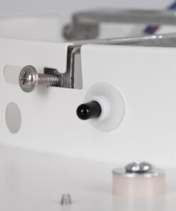 GloboStar® MELINA 61042 Πλαφονιέρα Οροφής Κύκλος LED CCT 55W 6376lm 120° AC 220-240V - Εναλλαγή Φωτισμού μέσω Τηλεχειριστηρίου All In One Ψυχρό Λευκό 6000k+Φυσικό Λευκό 4500k+Θερμό Λευκό 2700k Dimmable Φ48cm - Γκρι Ανθρακί - 3 Years Warranty 21 61042 8