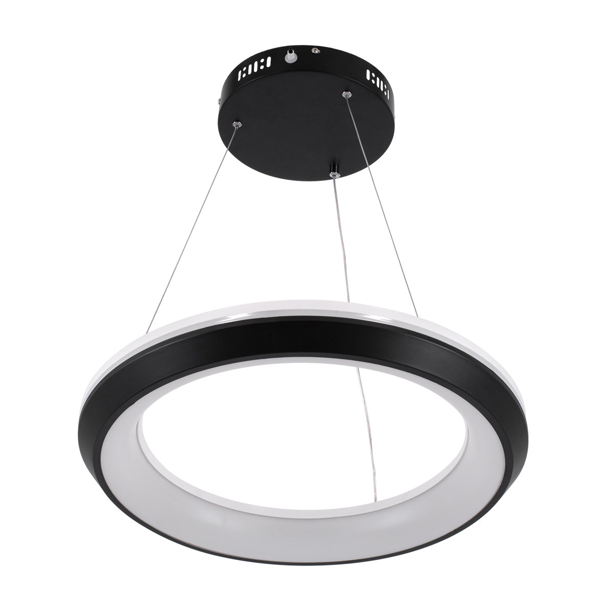 GLOBOSTAR® MELINA 61043 Μοντέρνο Κρεμαστό Φωτιστικό Οροφής LED 55W 6376lm 120° AC 220-240V IP20 Ρυθμιζόμενο Λευκό CCT με Χειριστήριο από 2700K έως 6000K Dimmable - Lumileds SMD Chip - Μαύρο - Μ48 x Π48 x Υ6.5cm - 3 Χρόνια Εγγύηση 4 GLOBOSTAR® MELINA 61043 Μοντέρνο Κρεμαστό Φωτιστικό Οροφής LED 55W 6376lm 120° AC 220-240V IP20 Ρυθμιζόμενο Λευκό CCT με Χειριστήριο από 2700K έως 6000K Dimmable - Lumileds SMD Chip - Μαύρο - Μ48 x Π48 x Υ6.5cm - 3 Χρόνια Εγγύηση - Image 2