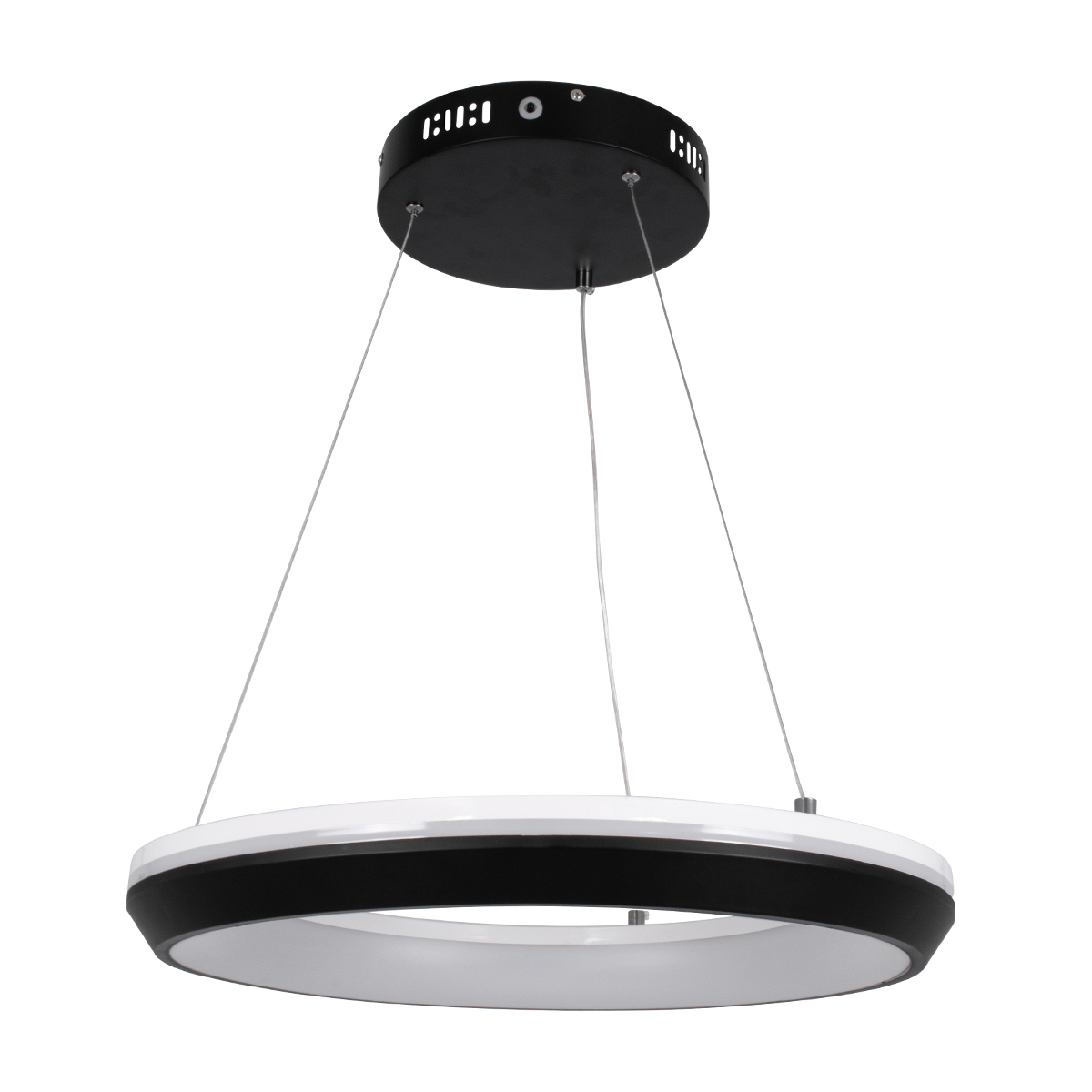 GLOBOSTAR® MELINA 61043 Μοντέρνο Κρεμαστό Φωτιστικό Οροφής LED 55W 6376lm 120° AC 220-240V IP20 Ρυθμιζόμενο Λευκό CCT με Χειριστήριο από 2700K έως 6000K Dimmable - Lumileds SMD Chip - Μαύρο - Μ48 x Π48 x Υ6.5cm - 3 Χρόνια Εγγύηση 5 GLOBOSTAR® MELINA 61043 Μοντέρνο Κρεμαστό Φωτιστικό Οροφής LED 55W 6376lm 120° AC 220-240V IP20 Ρυθμιζόμενο Λευκό CCT με Χειριστήριο από 2700K έως 6000K Dimmable - Lumileds SMD Chip - Μαύρο - Μ48 x Π48 x Υ6.5cm - 3 Χρόνια Εγγύηση - Image 3