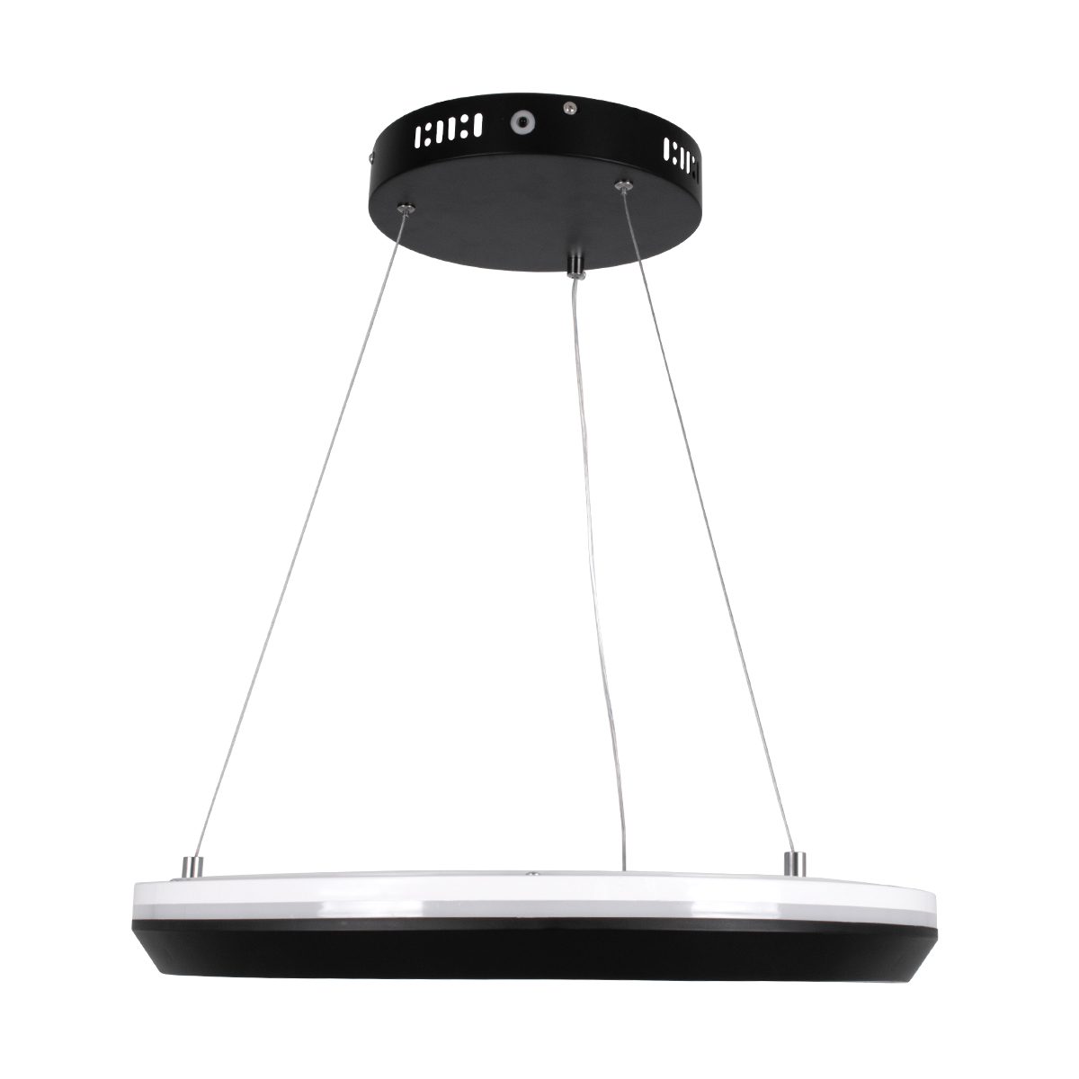 GLOBOSTAR® MELINA 61043 Μοντέρνο Κρεμαστό Φωτιστικό Οροφής LED 55W 6376lm 120° AC 220-240V IP20 Ρυθμιζόμενο Λευκό CCT με Χειριστήριο από 2700K έως 6000K Dimmable - Lumileds SMD Chip - Μαύρο - Μ48 x Π48 x Υ6.5cm - 3 Χρόνια Εγγύηση 6 GLOBOSTAR® MELINA 61043 Μοντέρνο Κρεμαστό Φωτιστικό Οροφής LED 55W 6376lm 120° AC 220-240V IP20 Ρυθμιζόμενο Λευκό CCT με Χειριστήριο από 2700K έως 6000K Dimmable - Lumileds SMD Chip - Μαύρο - Μ48 x Π48 x Υ6.5cm - 3 Χρόνια Εγγύηση - Image 4