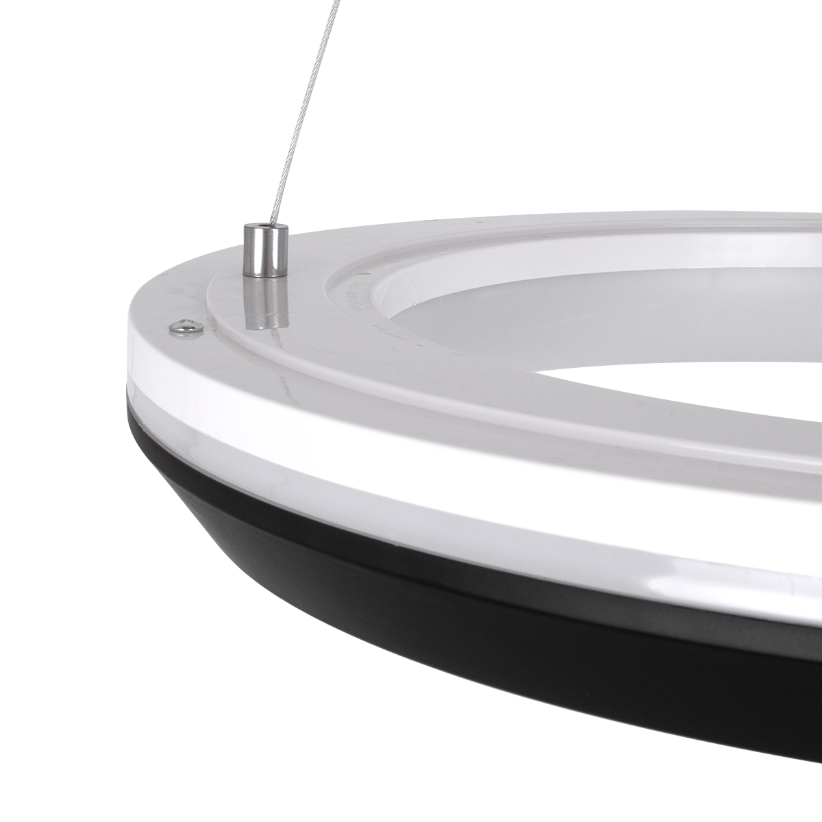 GLOBOSTAR® MELINA 61043 Μοντέρνο Κρεμαστό Φωτιστικό Οροφής LED 55W 6376lm 120° AC 220-240V IP20 Ρυθμιζόμενο Λευκό CCT με Χειριστήριο από 2700K έως 6000K Dimmable - Lumileds SMD Chip - Μαύρο - Μ48 x Π48 x Υ6.5cm - 3 Χρόνια Εγγύηση 8 GLOBOSTAR® MELINA 61043 Μοντέρνο Κρεμαστό Φωτιστικό Οροφής LED 55W 6376lm 120° AC 220-240V IP20 Ρυθμιζόμενο Λευκό CCT με Χειριστήριο από 2700K έως 6000K Dimmable - Lumileds SMD Chip - Μαύρο - Μ48 x Π48 x Υ6.5cm - 3 Χρόνια Εγγύηση - Image 6