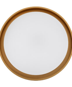 GloboStar® BARCHETTA 61047-S Πλαφονιέρα Οροφής LED CCT 72W 8306lm 120° AC 220-240V - Εναλλαγή Φωτισμού μέσω Τηλεχειριστηρίου All In One Ψυχρό 6000k+Φυσικό 4500k+Θερμό 2700k Dimmable Φ48cm - Μαύρο με Χρυσό - 3 Years Warranty 20 61047 4 s